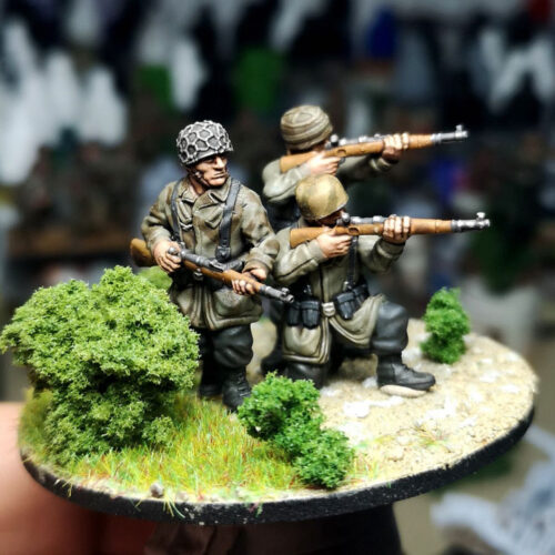 28mm German Fallschirmjager rifle team 2