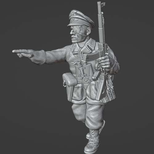 28mm German paratrooper officer Assault rifle (STG44)