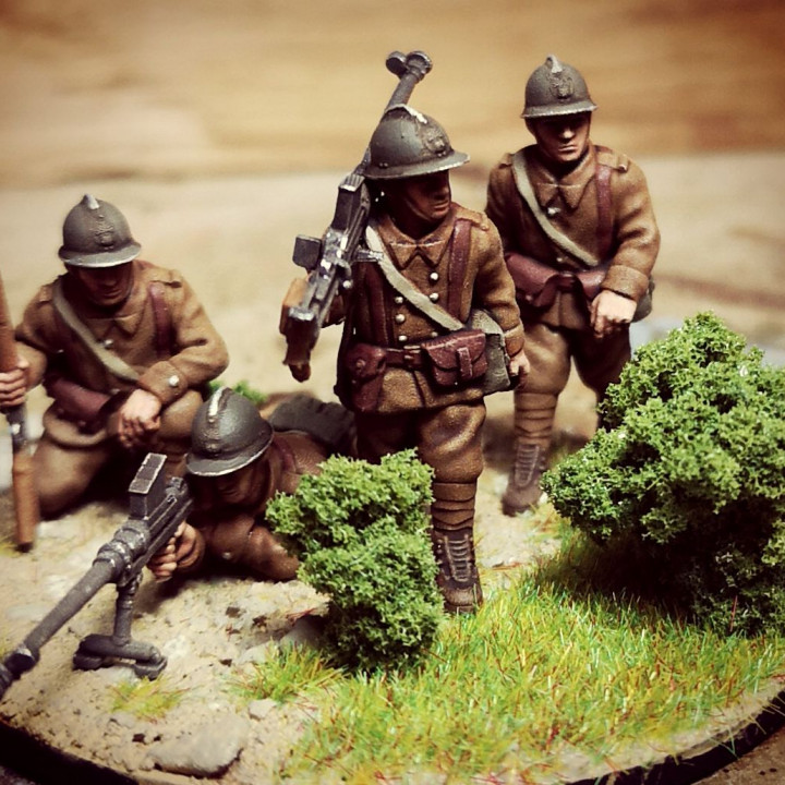 WW2 28mm french 1940 AT-RIFLE (Boys)
