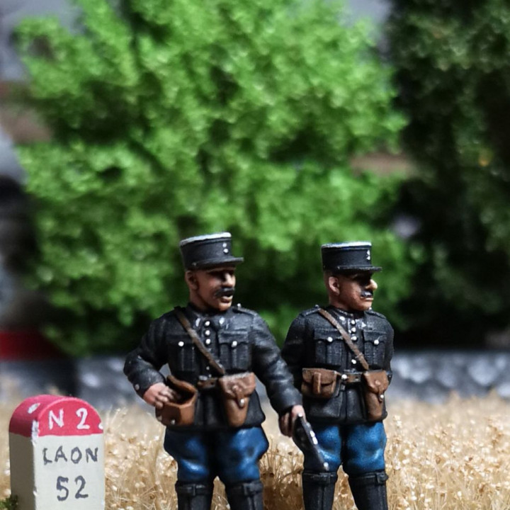 28mm french gendarmes 1940