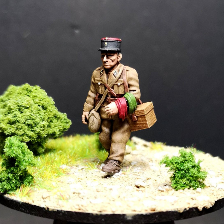 WW2 28mm french Le fil rouge